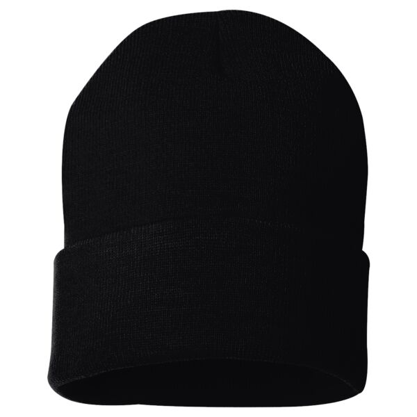 Organic cotton fine knit beanie Thumbnail