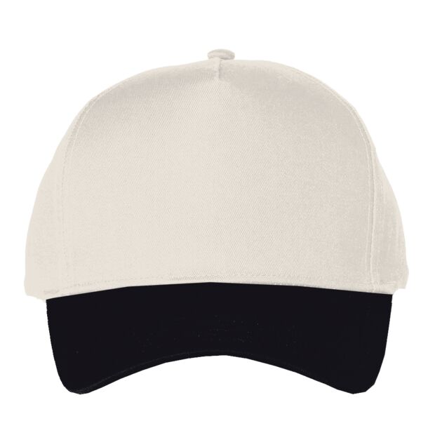 Contrast peak leisure cap Thumbnail