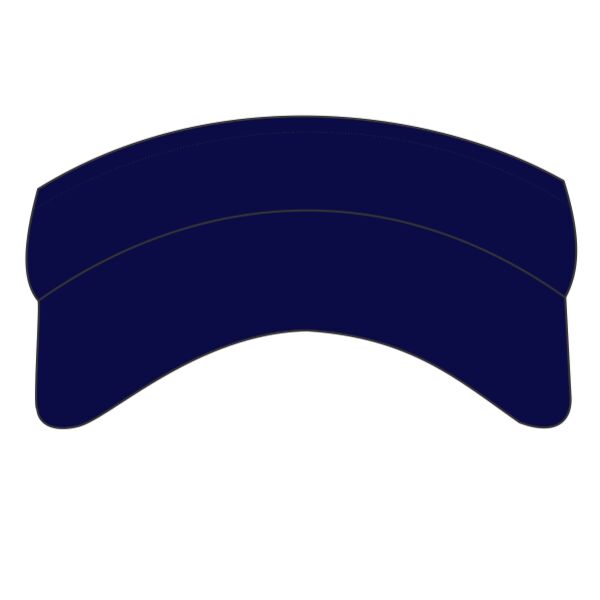 Herringbone sun visor with sandwich peak Thumbnail