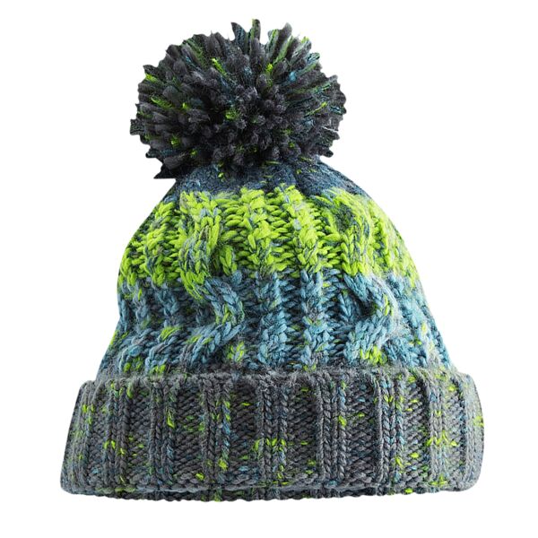 Corkscrew Pom Pom Beanie Thumbnail
