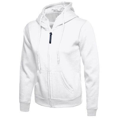 Ladies Classic Full Zip Hooded Sweatshirt Thumbnail